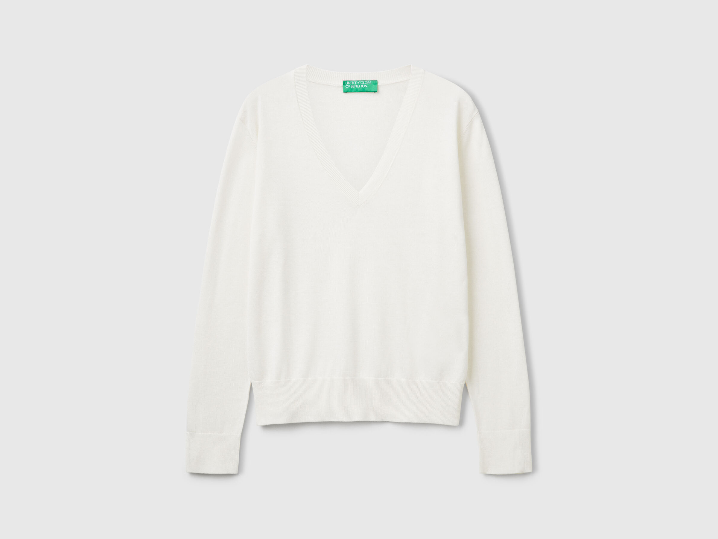 V NECK SWEATER L/S Women image number 5